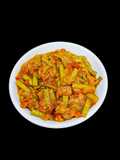 Gawar/Cluster Beans In Onion Tomato Gravy