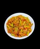 Gawar/Cluster Beans In Onion Tomato Gravy