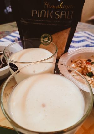 A picture of Namkeen Lassi.