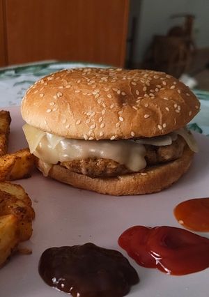 Una foto de Carne de Hamburguesa Marinada