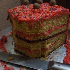 A picture of Strawberry cake.