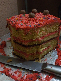 A picture of Strawberry cake.