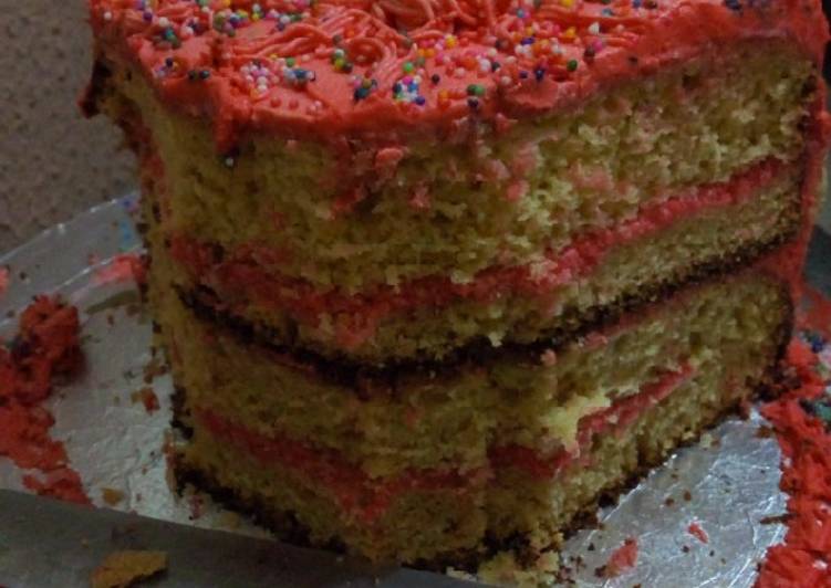 Recipe of Speedy Strawberry cake