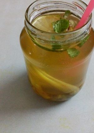 Hình của món Nước chanh, sả, gừng, đường phèn tốt cho sức khỏe, giải nhiệt mùa hè nắng nóng.