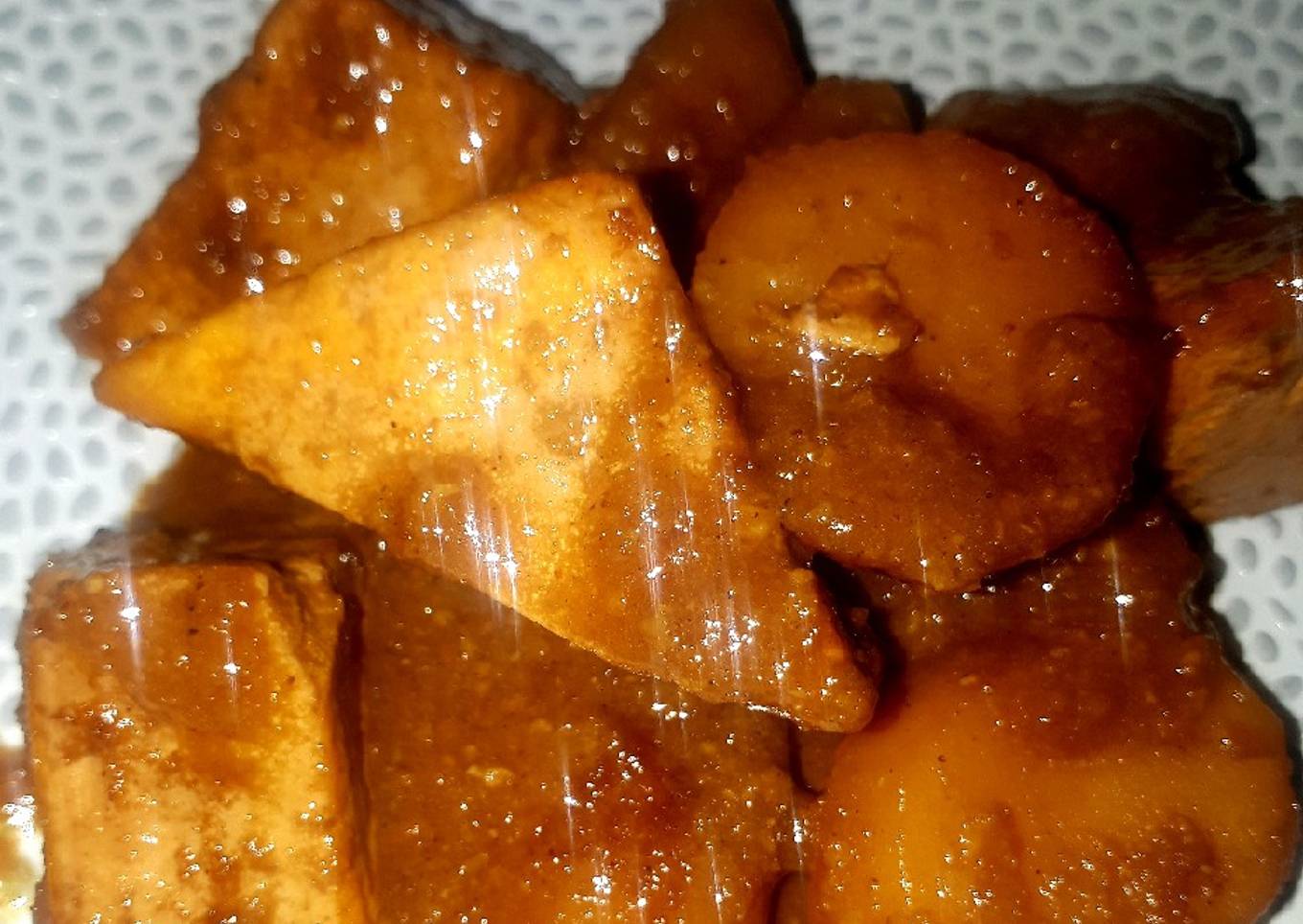 Semur Tahu dan Kentang