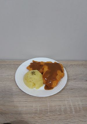 Foto resep Chicken Katsu Gravy