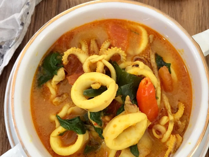 Langkah Gampang Membuat Resep Cumi Woku yang Bisa Manjain Lidah Anti Ribet, Mantap