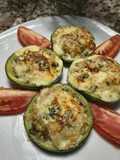 Zapallitos Rellenos Con Arroz y Queso