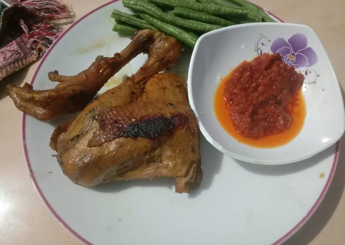 Ayam bakar sambal terasi