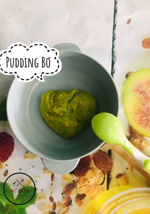 Hình của món Pudding bơ.