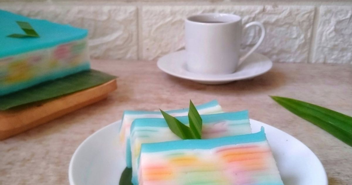 Kue Lapis Bintik Pelangi