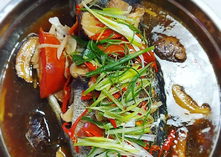 Mudah Cepat Memasak Steam Ikan Kerapu Praktis Enak