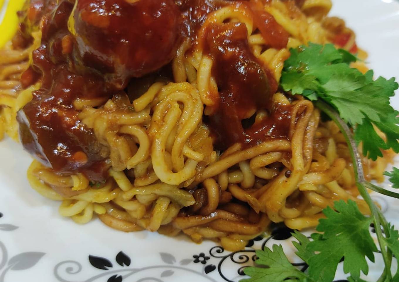 Chinese maggi manchurian