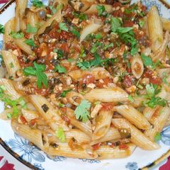 A picture of Masala Penne.