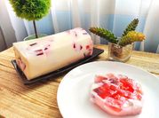 Gambar puding blueberry