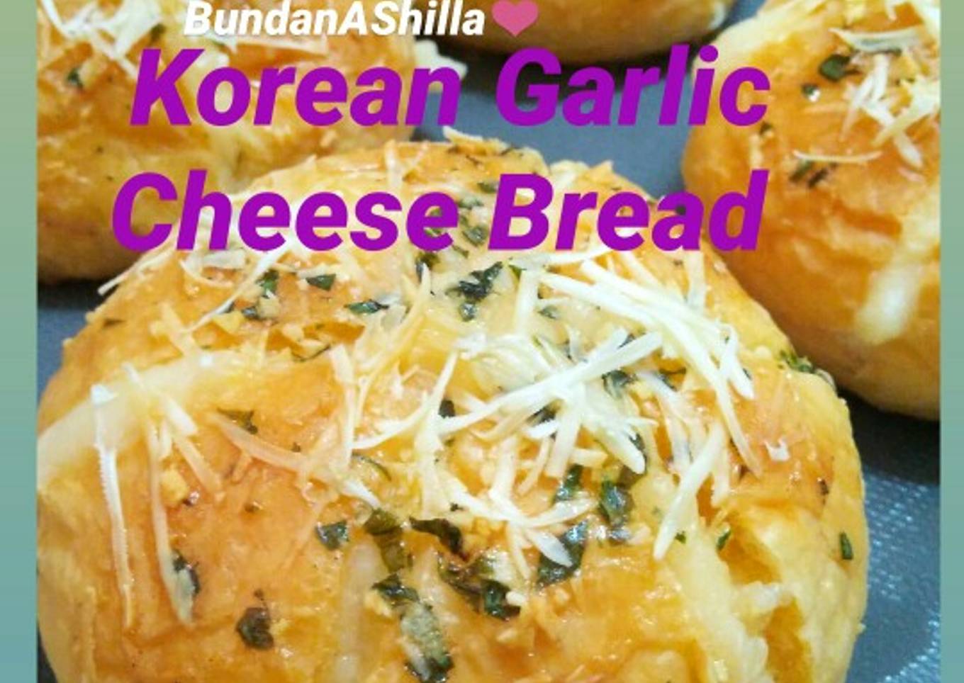 Korean Garlic Cheese Bread (Ekonomis)