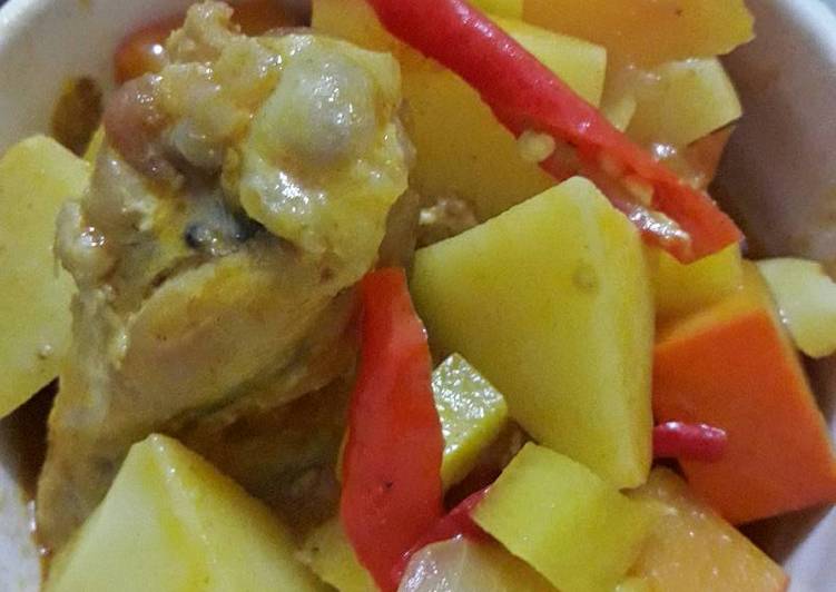 Easiest Way to Chicken Curry