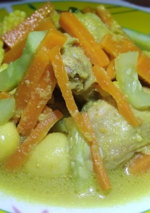 Foto resep Ayam Bumbu Acar Kuning