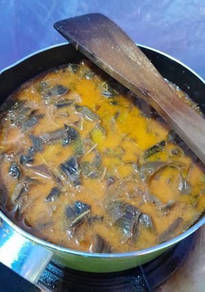 Foto resep Jantung pisang masak santan
