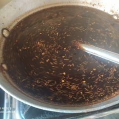 Tamarind chutney A picture of Tamarind chutney.