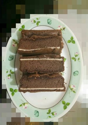 Foto resep 🍰🍫brownis keto/debm🍫🍰
