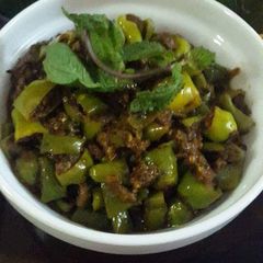 Hari mirch ka salan A picture of Hari mirch ka salan.