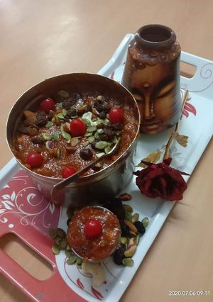 A picture of #SIS#left over rice halwa. South Indian style...