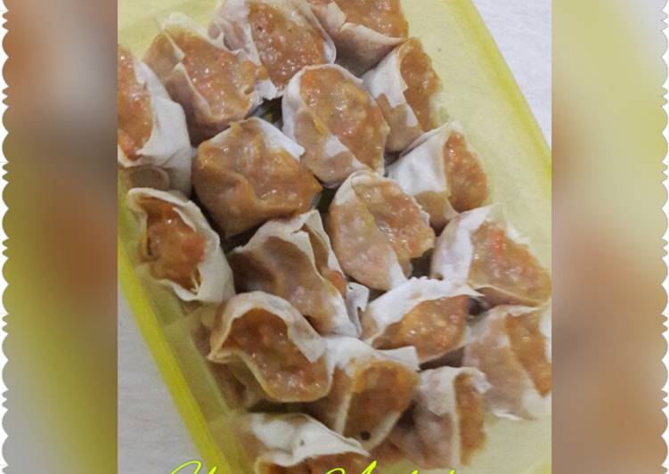 Siomay ayam wortel