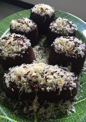 Foto resep Bolu kukus chocolatos tanpa mixer (serba 5 sendok)