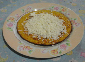 Una foto de Cachapa con queso
