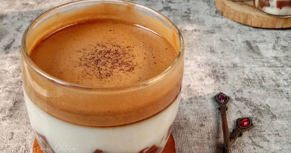 Resep Dalgona Cheese Pudding oleh Anggraini Oktora Cookpad