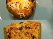 A picture of quinoa stuffed peppers