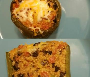 Fast Cooking Methods Quinoa stuffed peppers Delicious