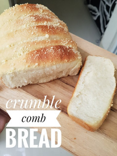 Foto resep 304. Crumble Comb Bread (no telur)