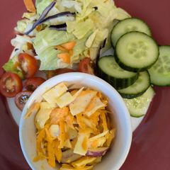 A picture of Homemade coleslaw.