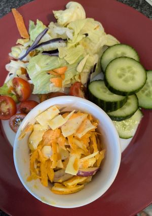 A picture of Homemade coleslaw.