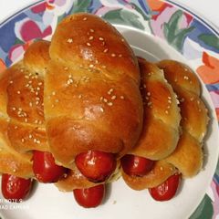A picture of Sausage Bread Rolls.