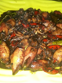 Foto resep Cumi masak hitam