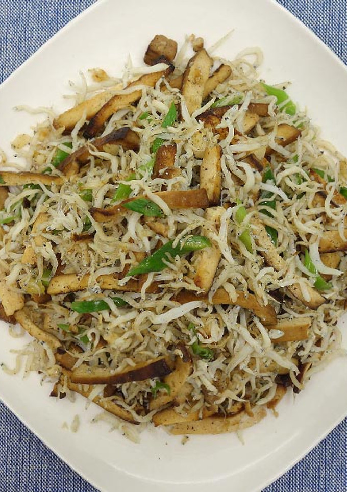 吻仔魚炒豆干 《萬用常備菜 2》 的食譜成品照片