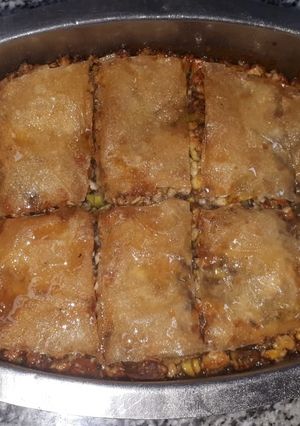 Una foto de Baklava