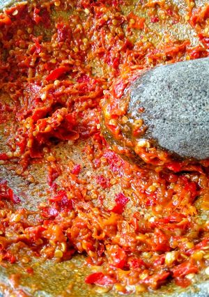 Foto resep Sambal setan 😈