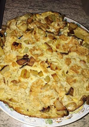 Une photo de Omelette de pommes de terre