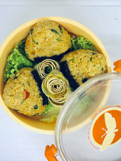 Foto resep Onigiri Nasi Goreng Bento