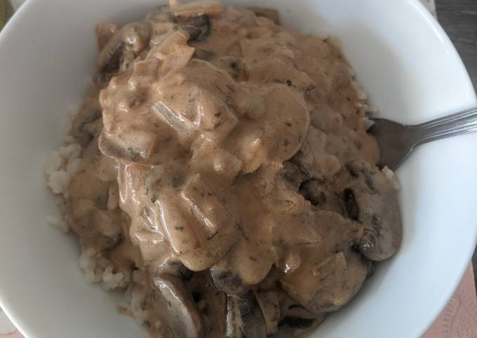 Simple Way to Prepare Perfect Mushroom Strogonoff