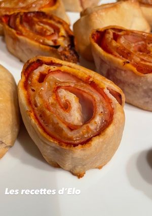 Une photo de Pizza roll jambon / fromage