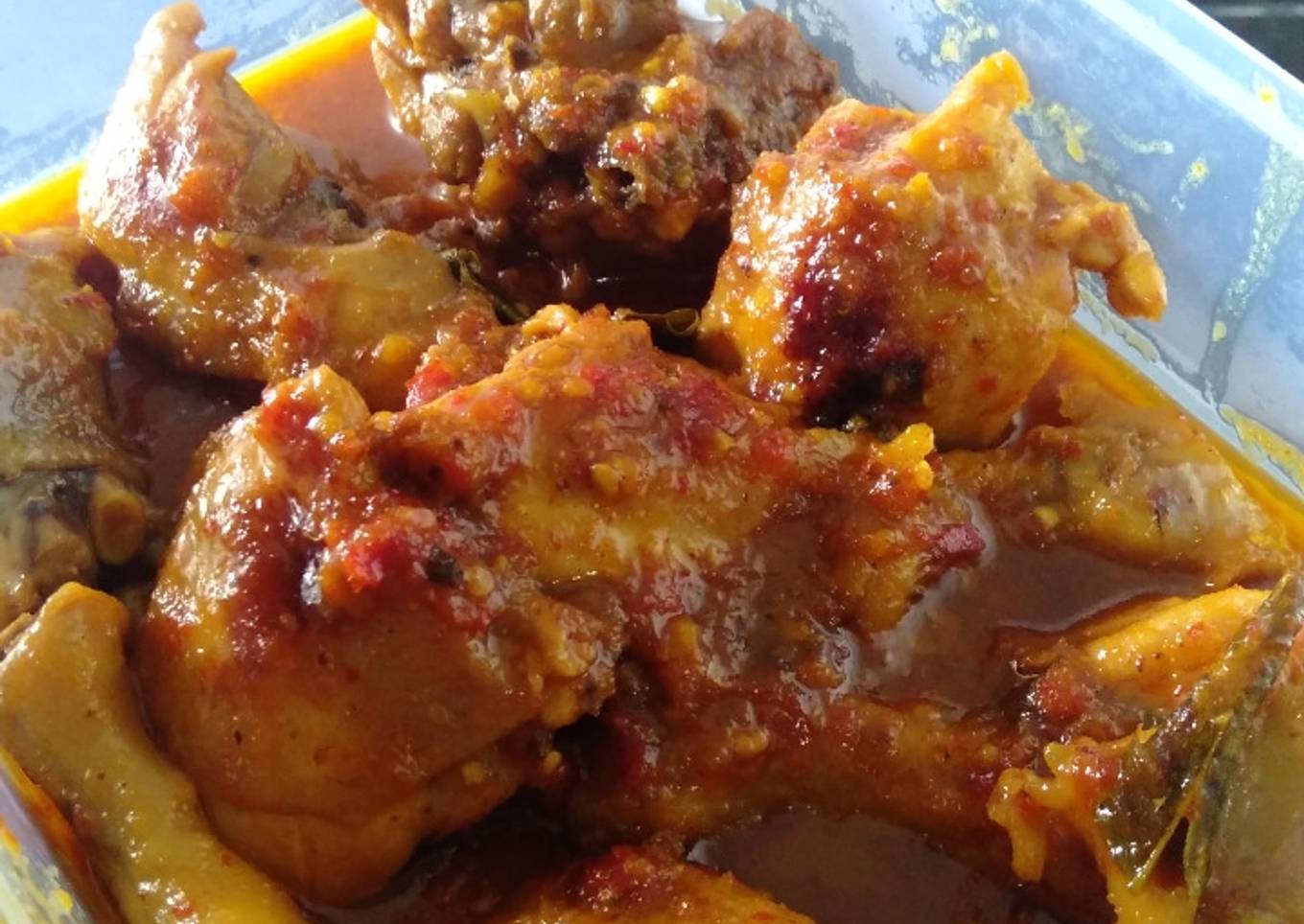 Ayam Bakar Bumbu Rujak (Ungkepan)