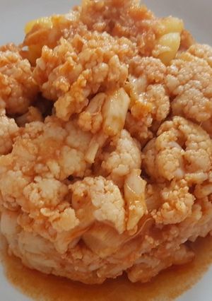 A picture of Sautéed Cauliflower with Garlic and Paprika.