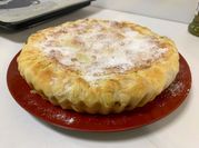 A picture of phyllo meat pie
