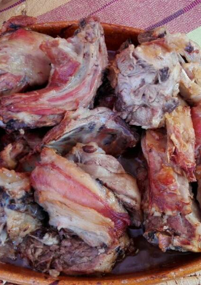 Una foto de Lechazo castellano al horno