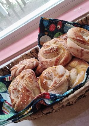 عکسی از دستور نون پوآچا آچما (Pucca Achma bread)